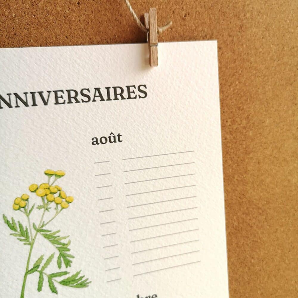 calendrier des anniversaires zoom Calendrier des anniversaires