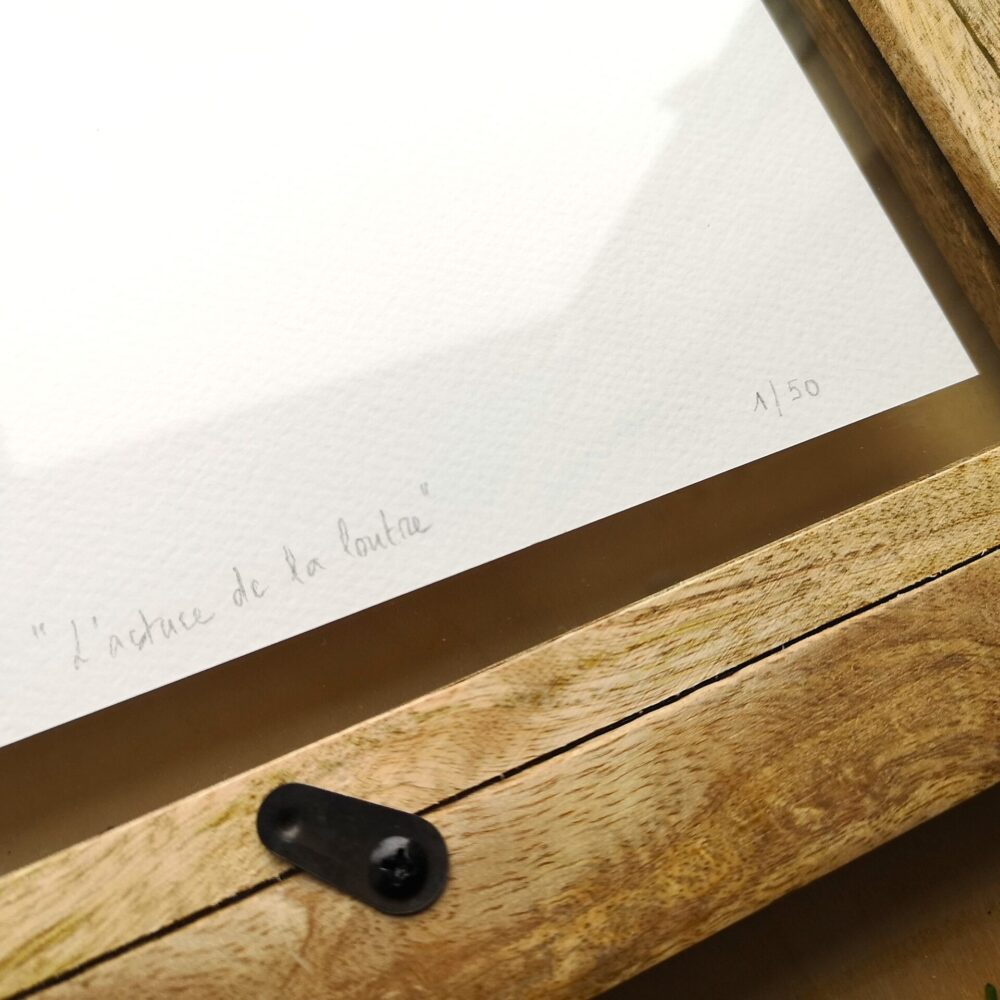 impression l'astuce de la loutre numérotation Impression d'art - L'astuce de la Loutre
