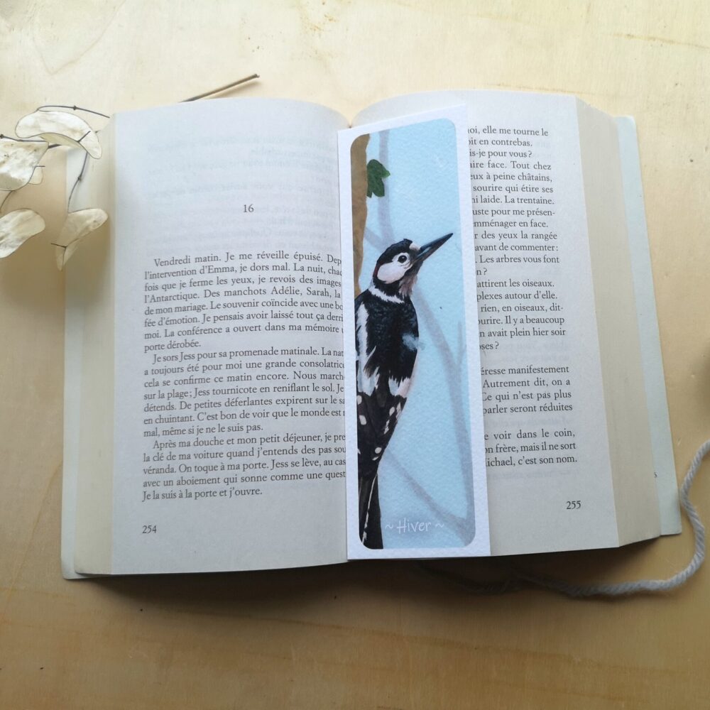 Marque-page - Hiver