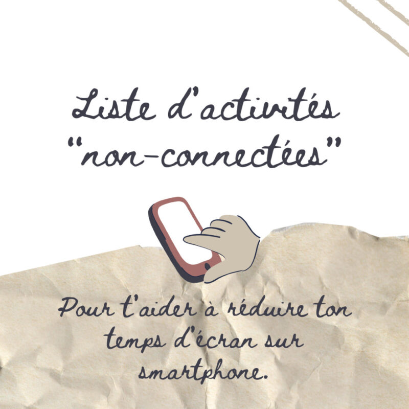 Liste_activités2 Liste d'activités non-connectées