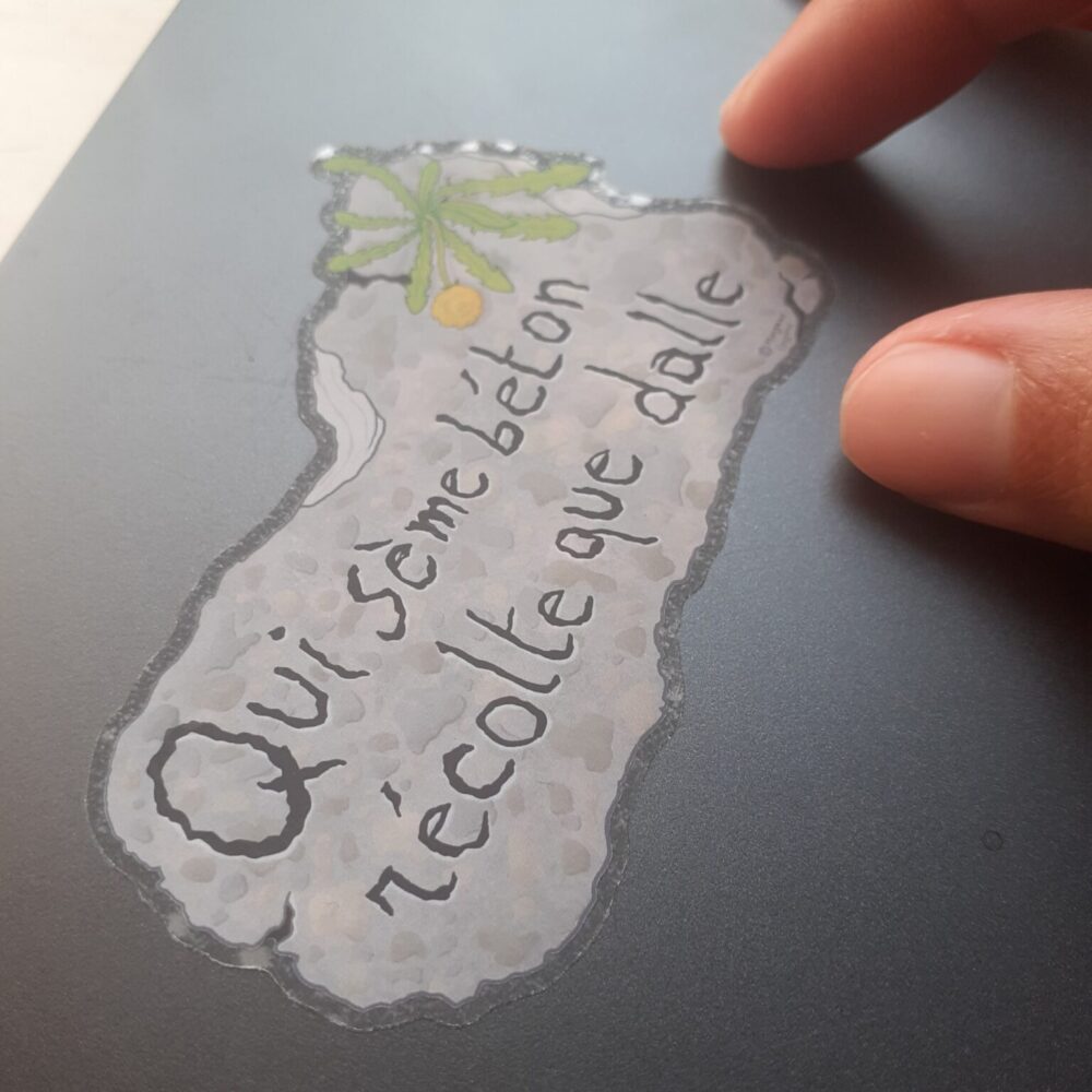 stiker engagé