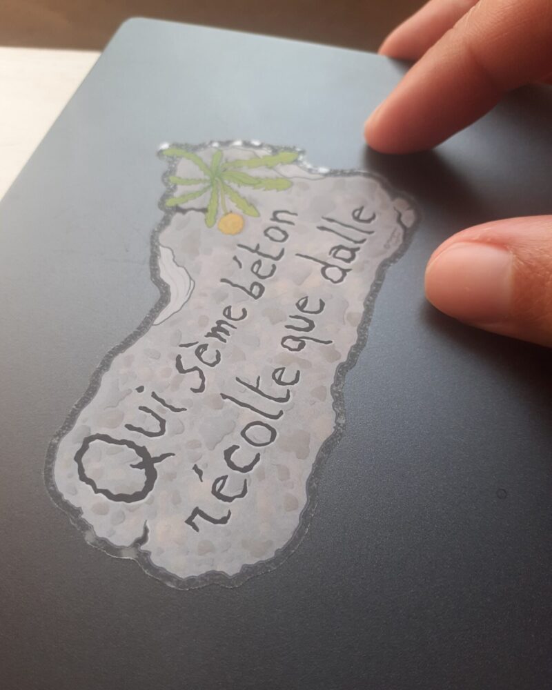 stiker engagé