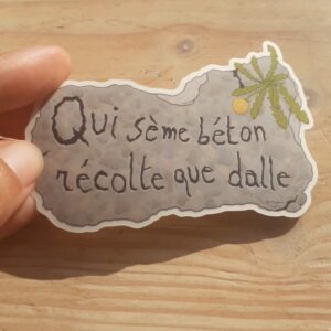 sticker engagé