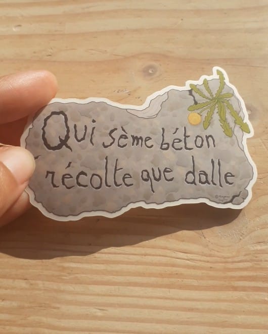 sticker engagé